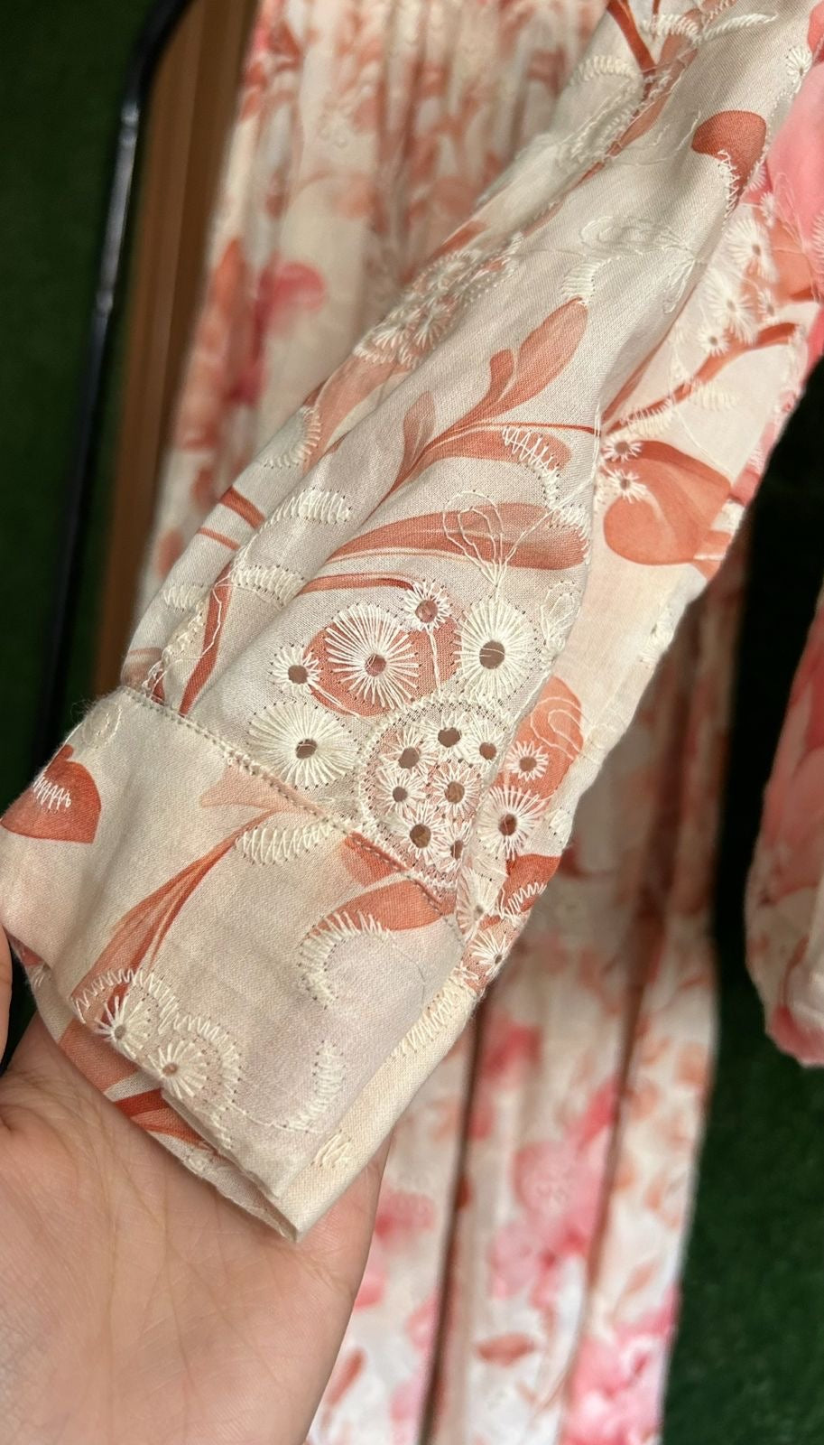 Nooré Luxe Embroidered Chikankari Skirt Set