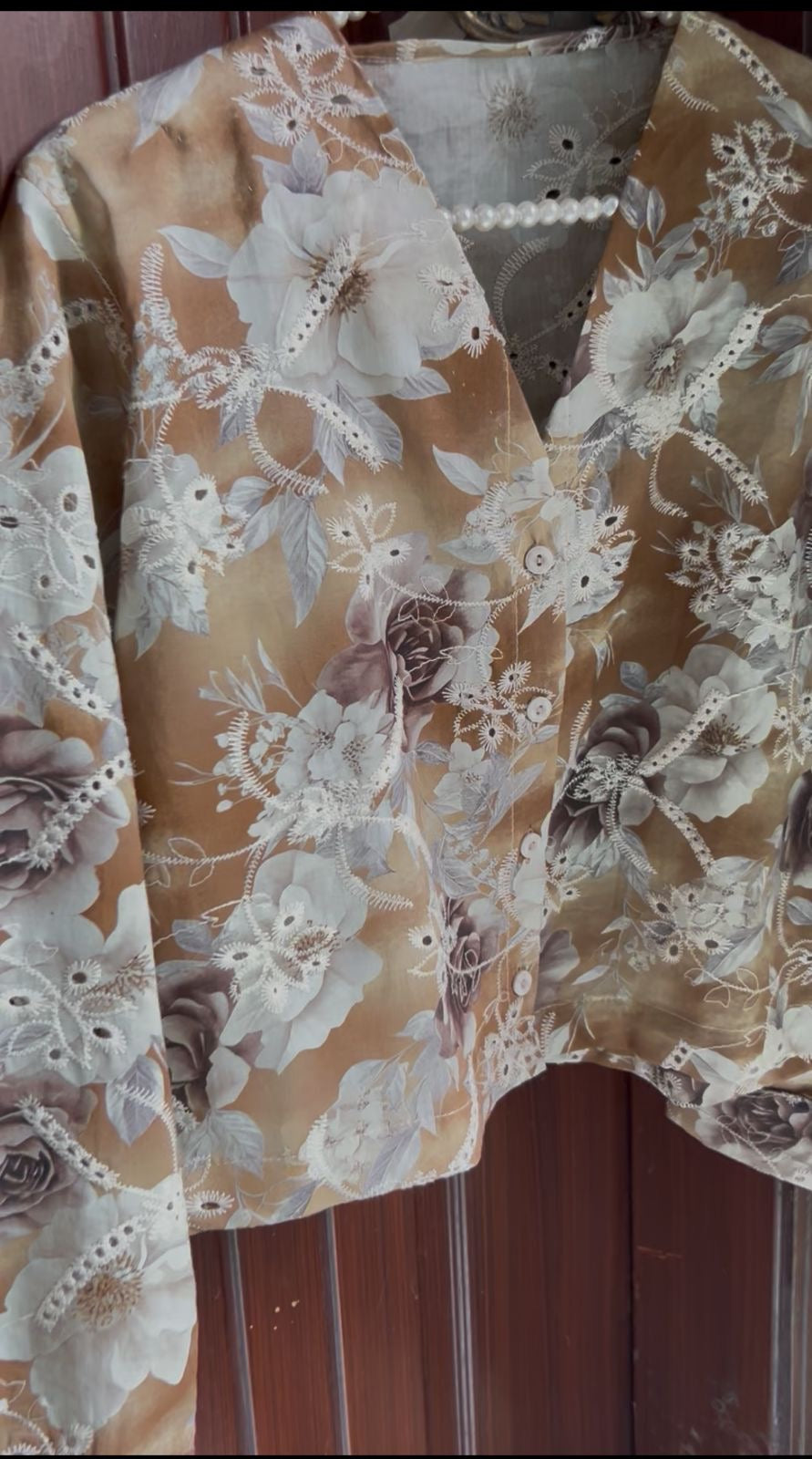 Nooré Luxe Embroidered Chikankari Skirt Set