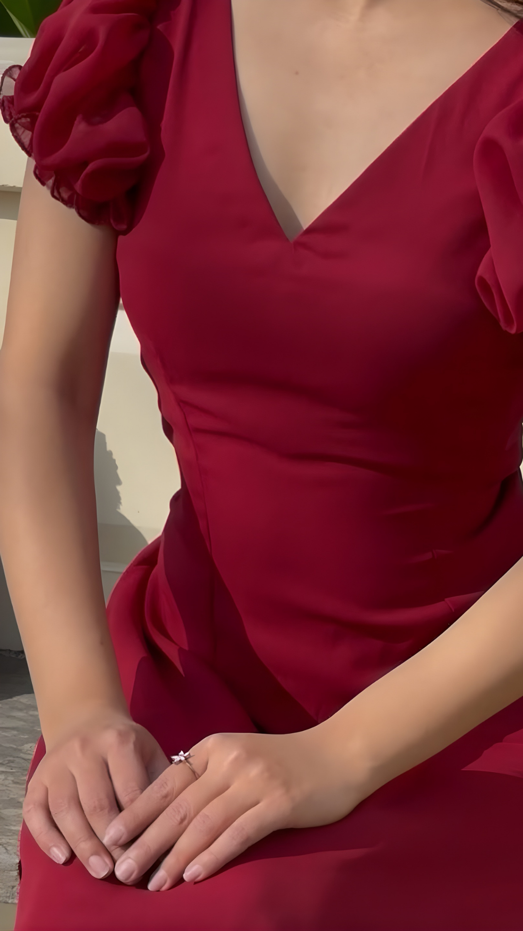 Regal Aura Signature Georgette Dress