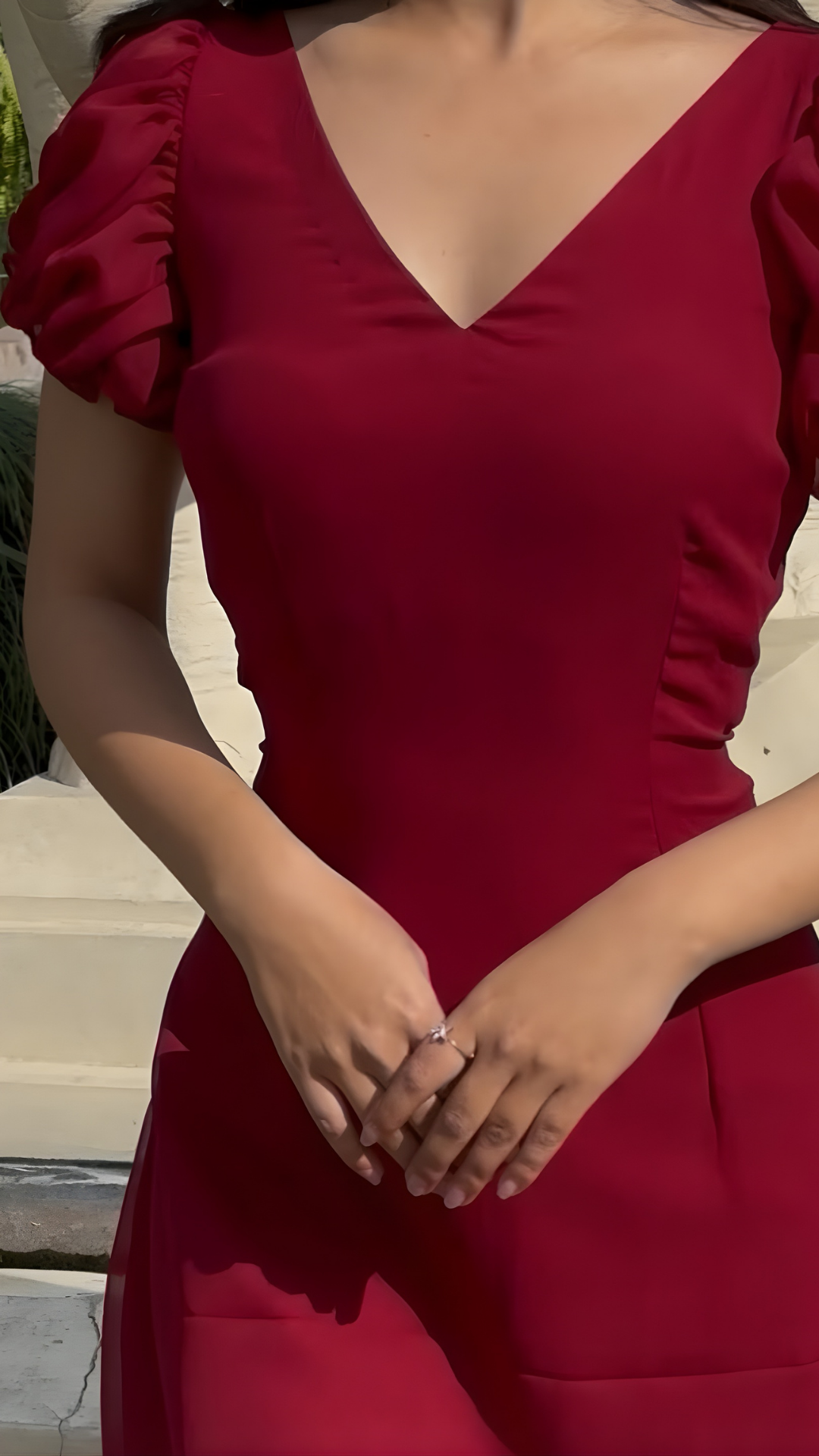 Regal Aura Signature Georgette Dress