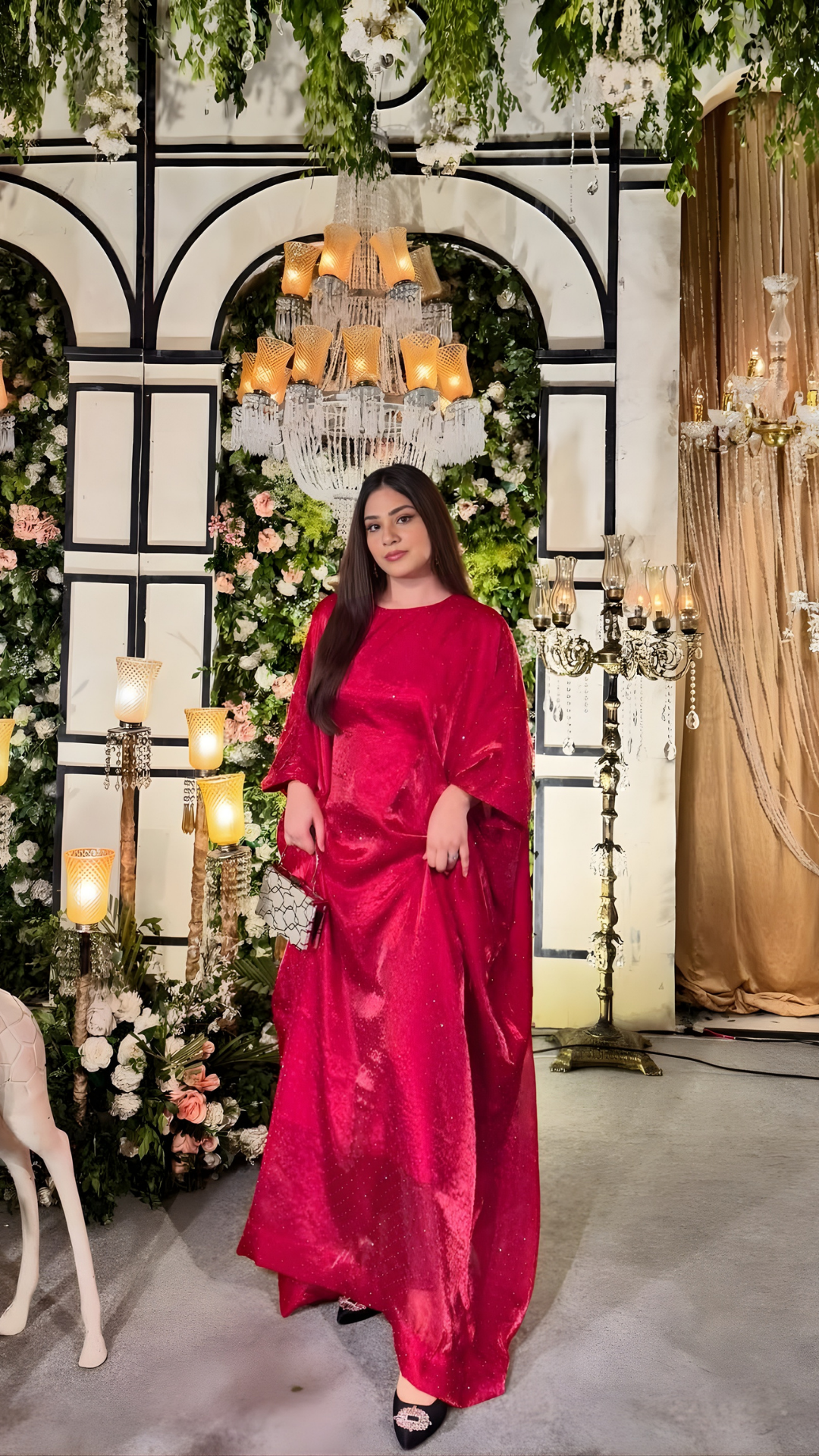 Rhinestone Luxe Prestige Kaftan