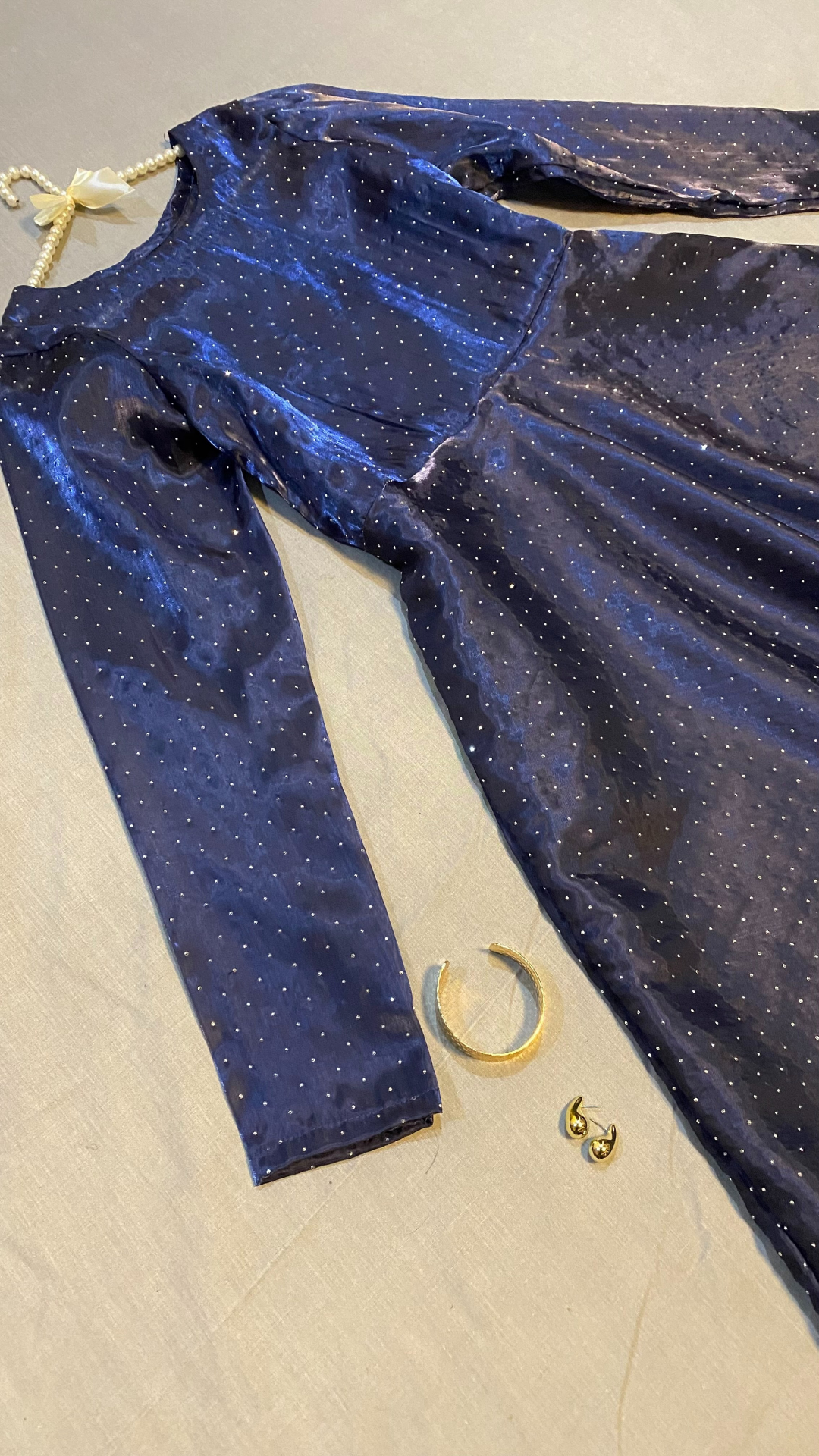 Rhinestone Luxe Umbrella Frock