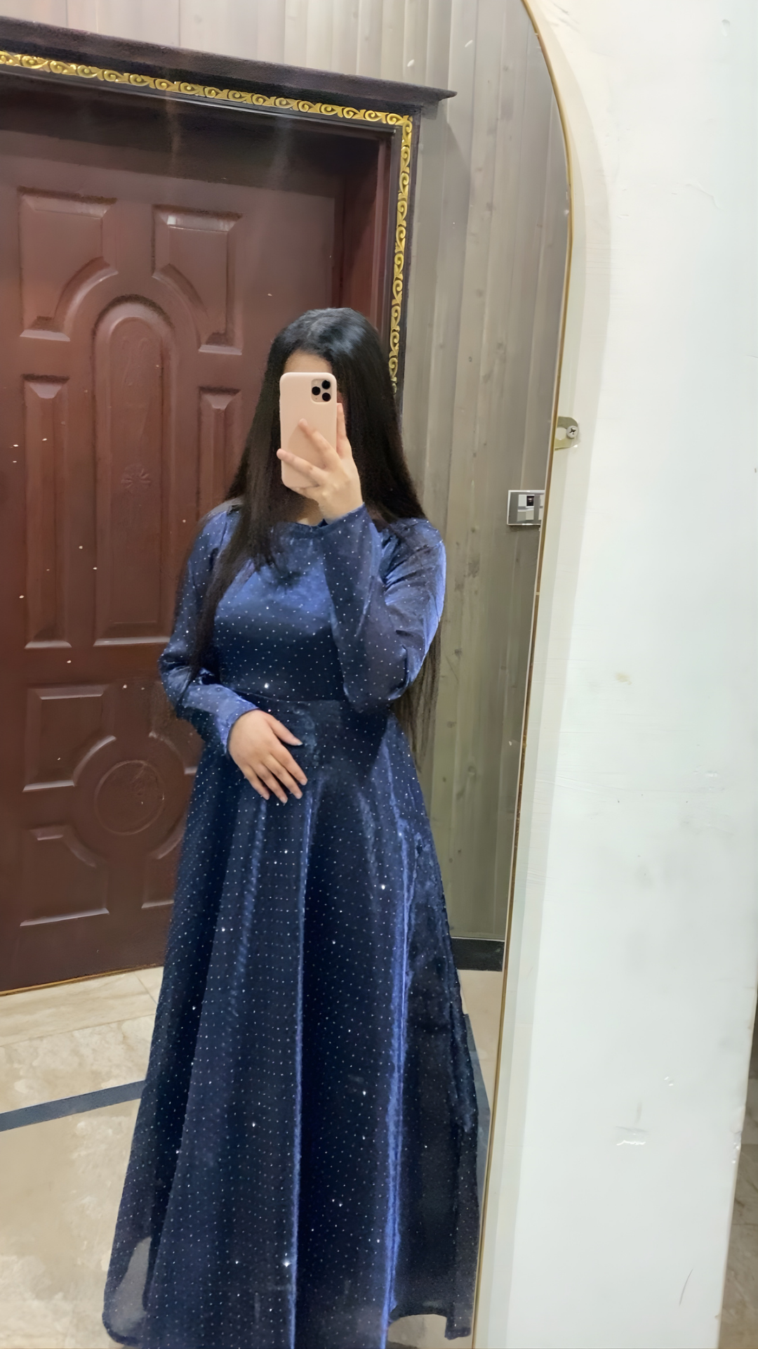 Rhinestone Luxe Umbrella Frock