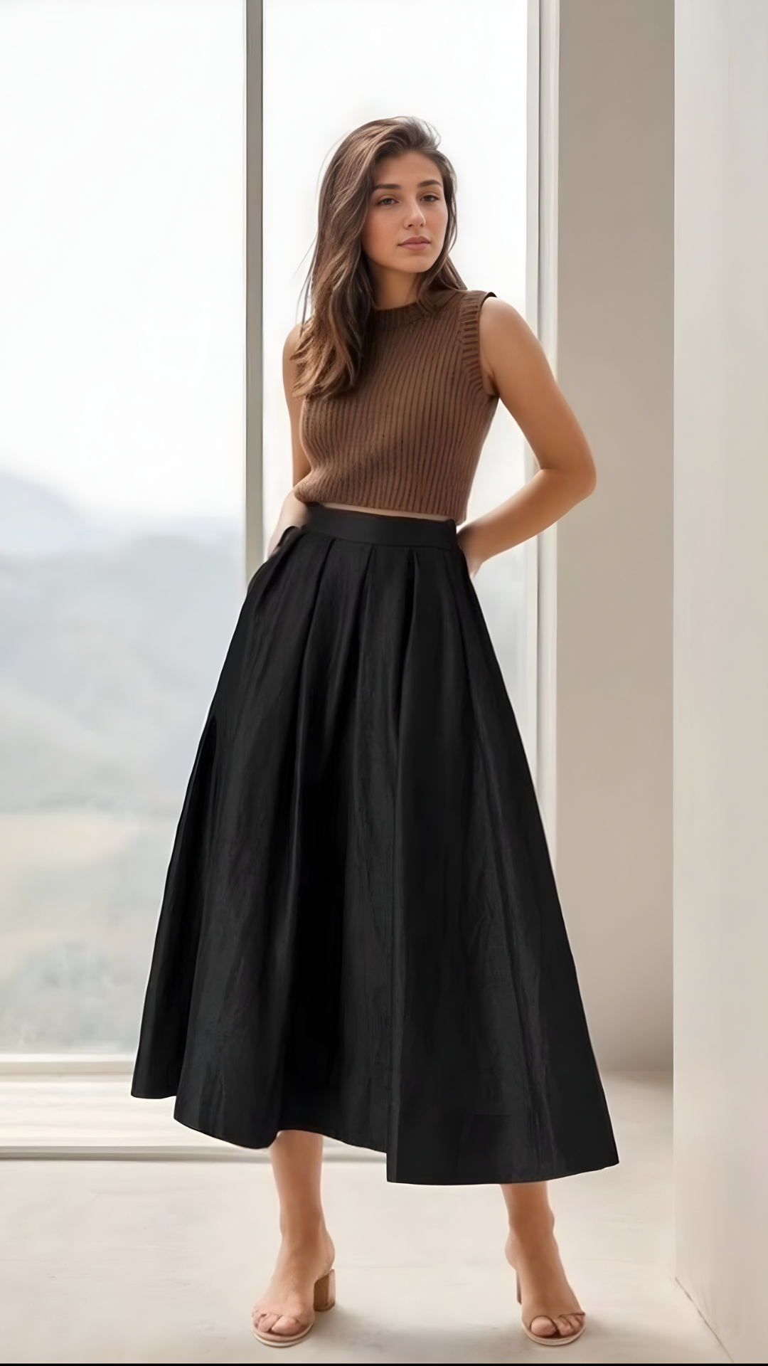 Classic Pleated Skirt