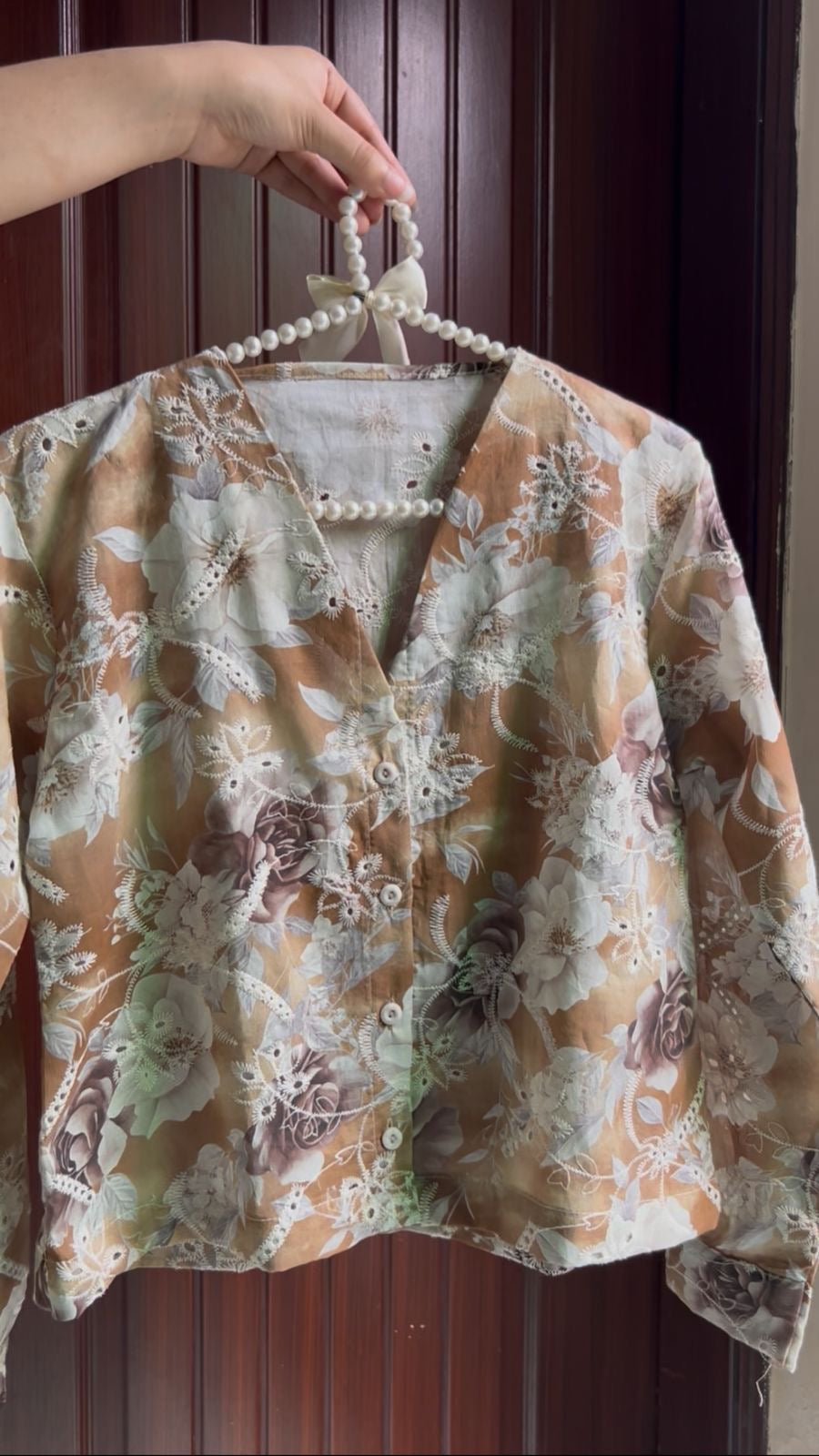 Nooré Luxe Embroidered Chikankari Skirt Set