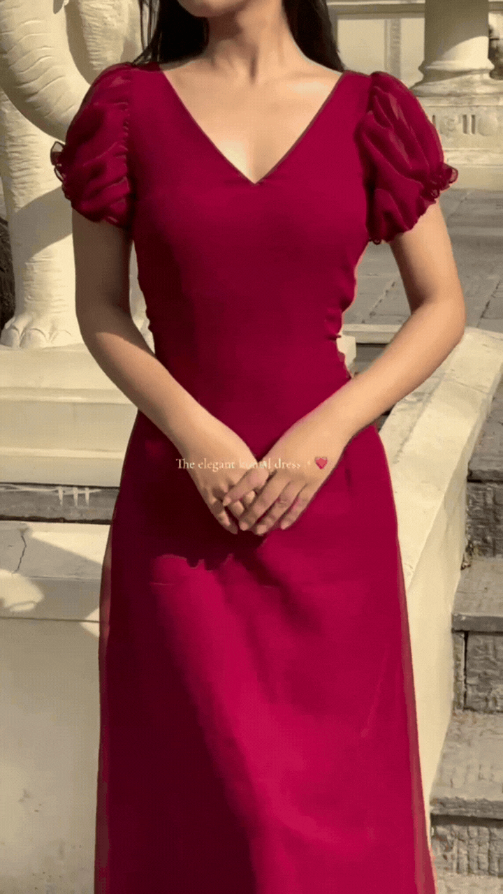 Regal Aura Signature Georgette Dress