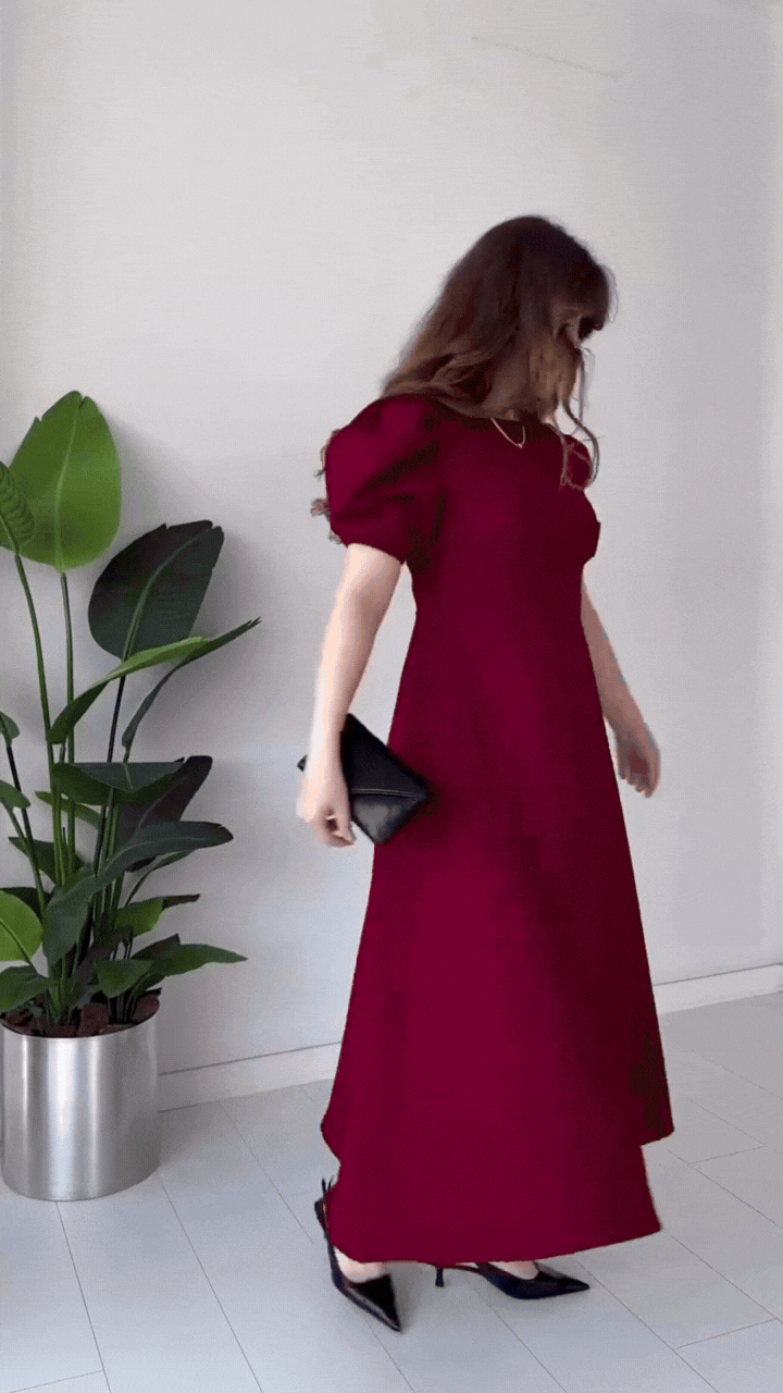 Elara Regal Flow Georgette Frock